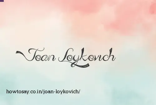 Joan Loykovich