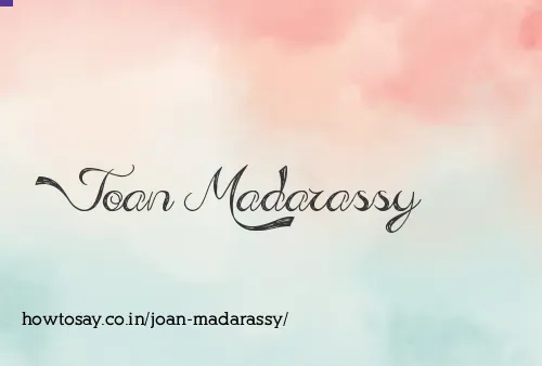 Joan Madarassy