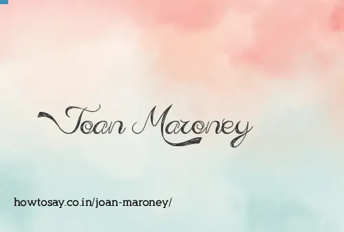 Joan Maroney