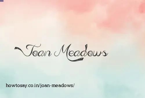 Joan Meadows