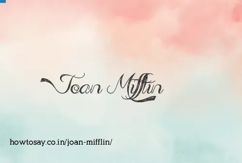 Joan Mifflin