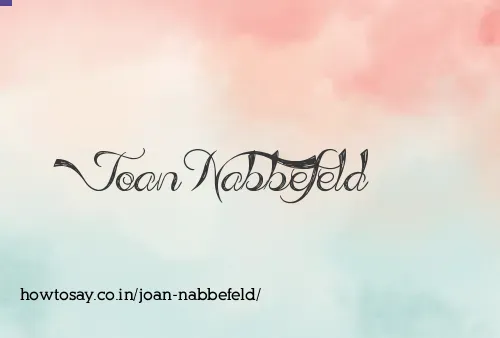 Joan Nabbefeld