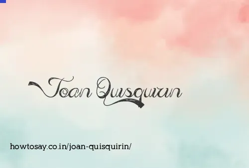 Joan Quisquirin