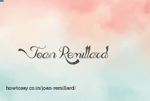 Joan Remillard