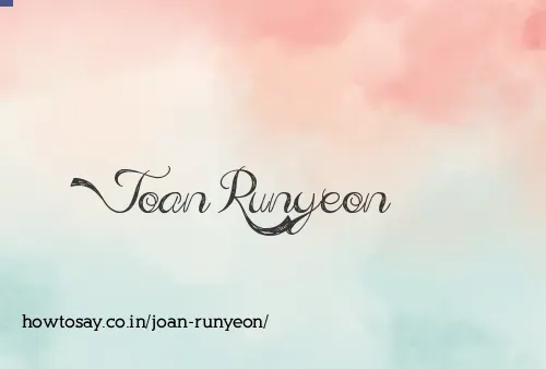 Joan Runyeon
