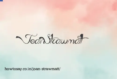 Joan Strawmatt