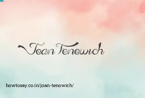 Joan Tenowich