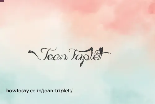 Joan Triplett
