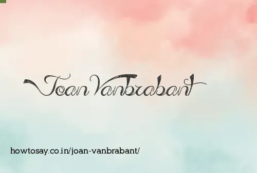 Joan Vanbrabant