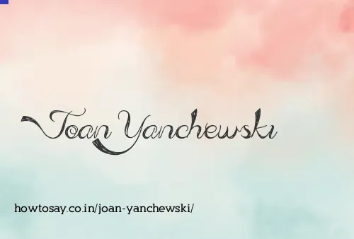Joan Yanchewski
