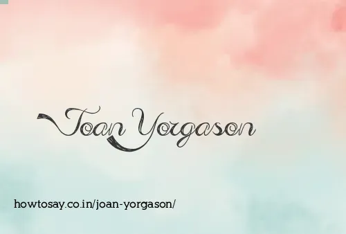 Joan Yorgason