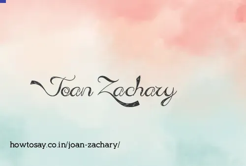Joan Zachary