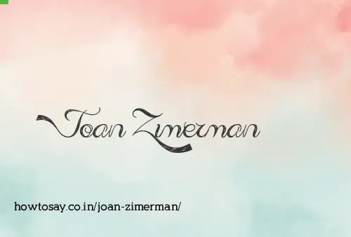 Joan Zimerman