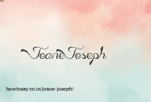 Joane Joseph