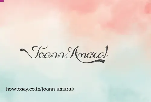 Joann Amaral
