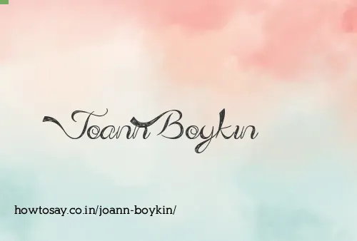 Joann Boykin