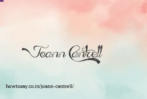 Joann Cantrell