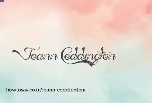 Joann Coddington