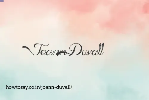 Joann Duvall