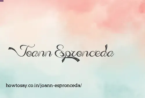 Joann Espronceda