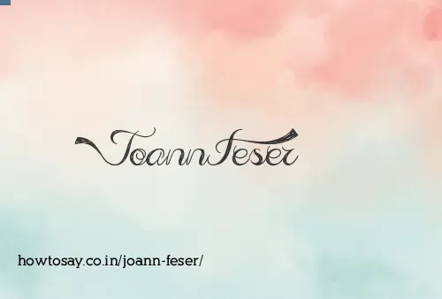 Joann Feser