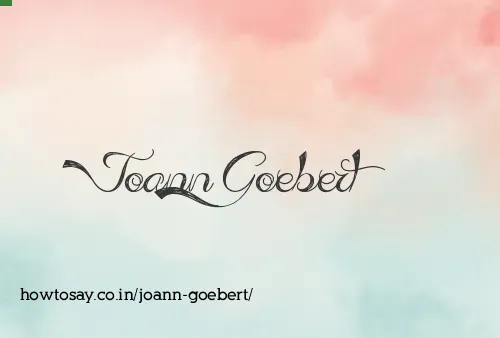 Joann Goebert