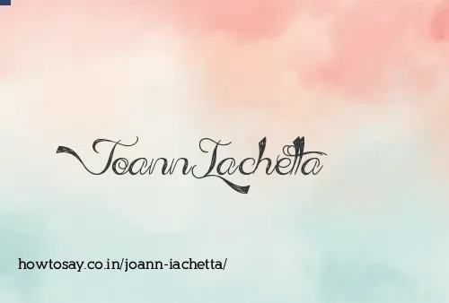 Joann Iachetta