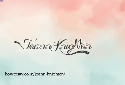 Joann Knighton