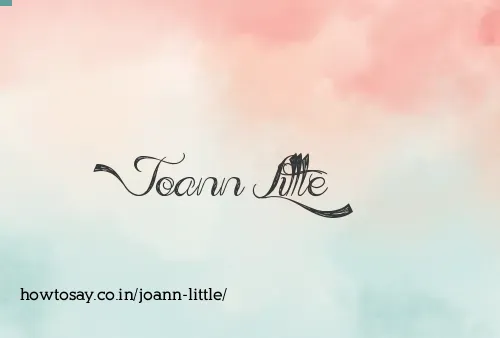 Joann Little