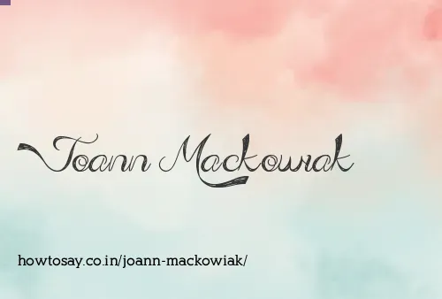 Joann Mackowiak