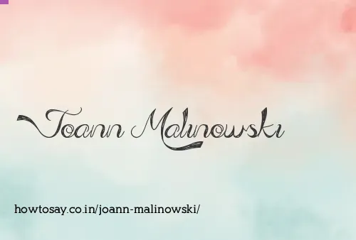 Joann Malinowski