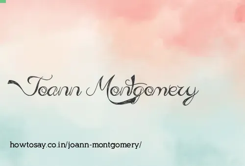 Joann Montgomery
