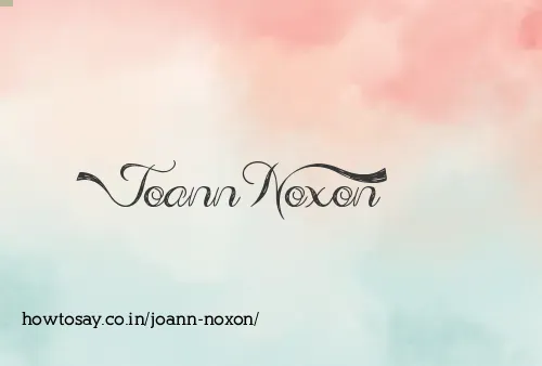 Joann Noxon