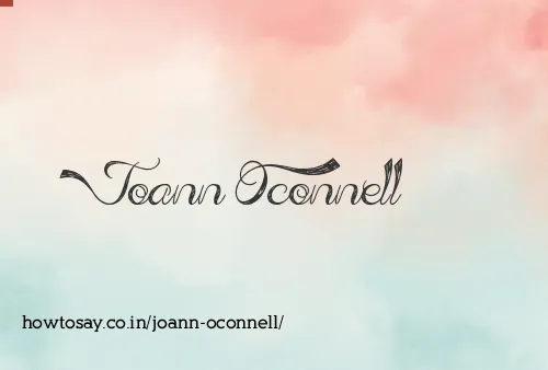 Joann Oconnell
