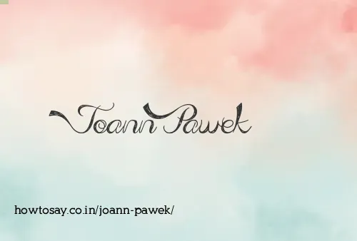 Joann Pawek