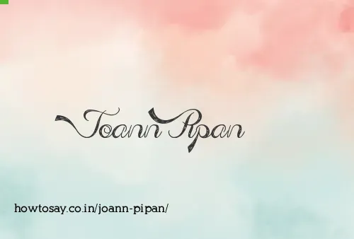 Joann Pipan