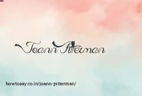 Joann Pitterman