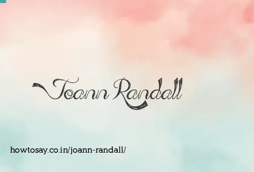 Joann Randall