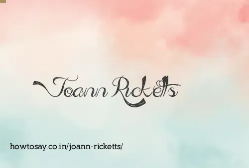 Joann Ricketts