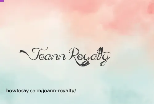Joann Royalty