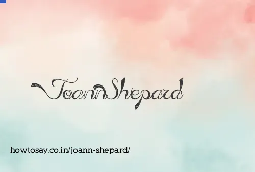 Joann Shepard