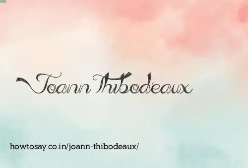 Joann Thibodeaux