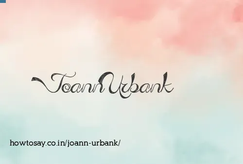 Joann Urbank