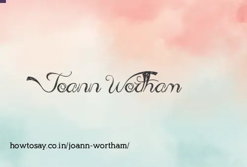 Joann Wortham