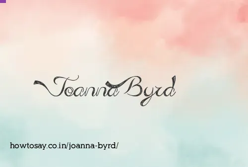 Joanna Byrd