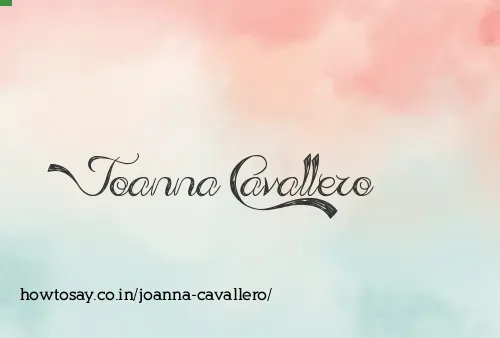 Joanna Cavallero