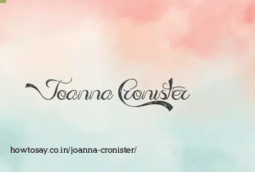 Joanna Cronister