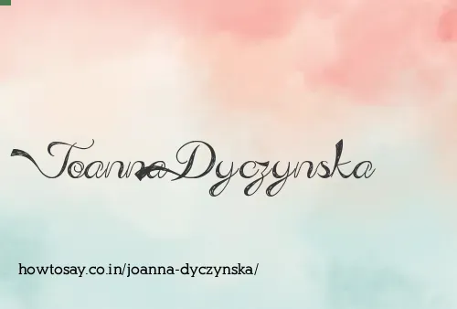 Joanna Dyczynska