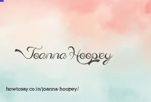 Joanna Hoopey