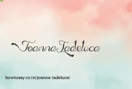 Joanna Iadeluca